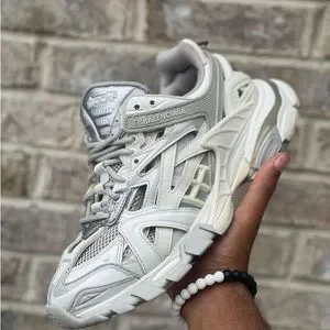 BALENCIAGA track2 ホワイト size39 Balenciaga Track 2.0 Open White Gray. Size Women's 12 Men's